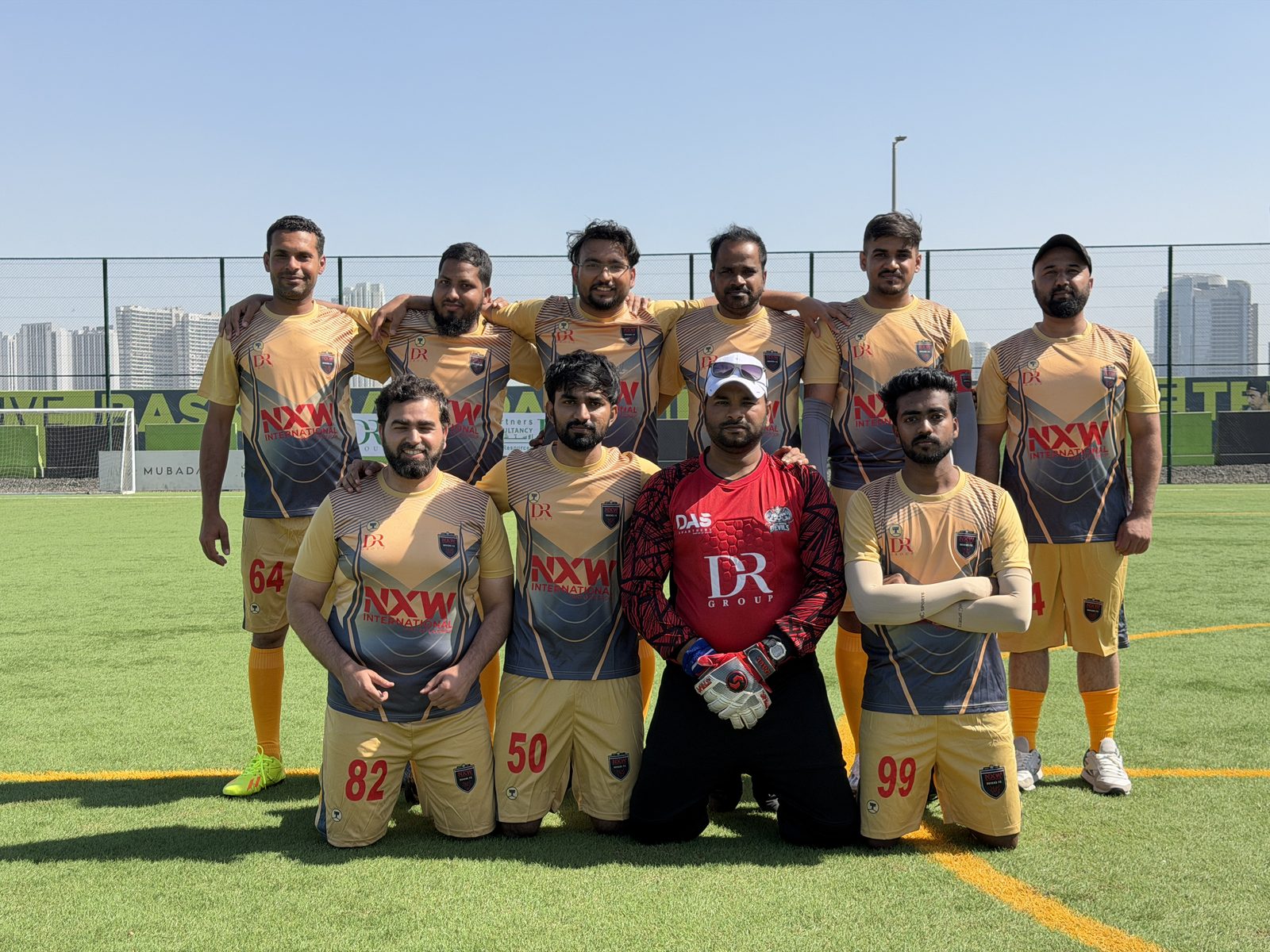 DAS FSL NXW yellow team