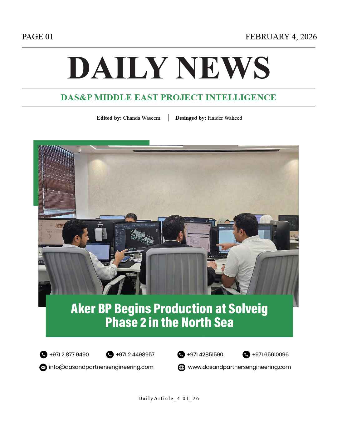 DAS Daily News February 4