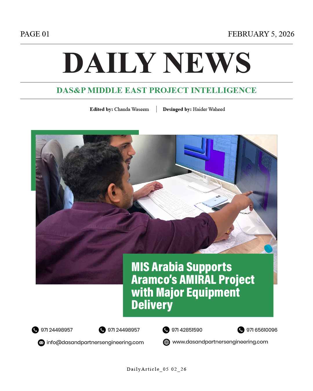 DAS Daily News February 5