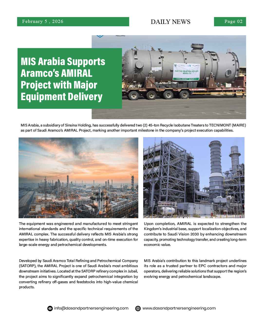 DAS Daily News February 5