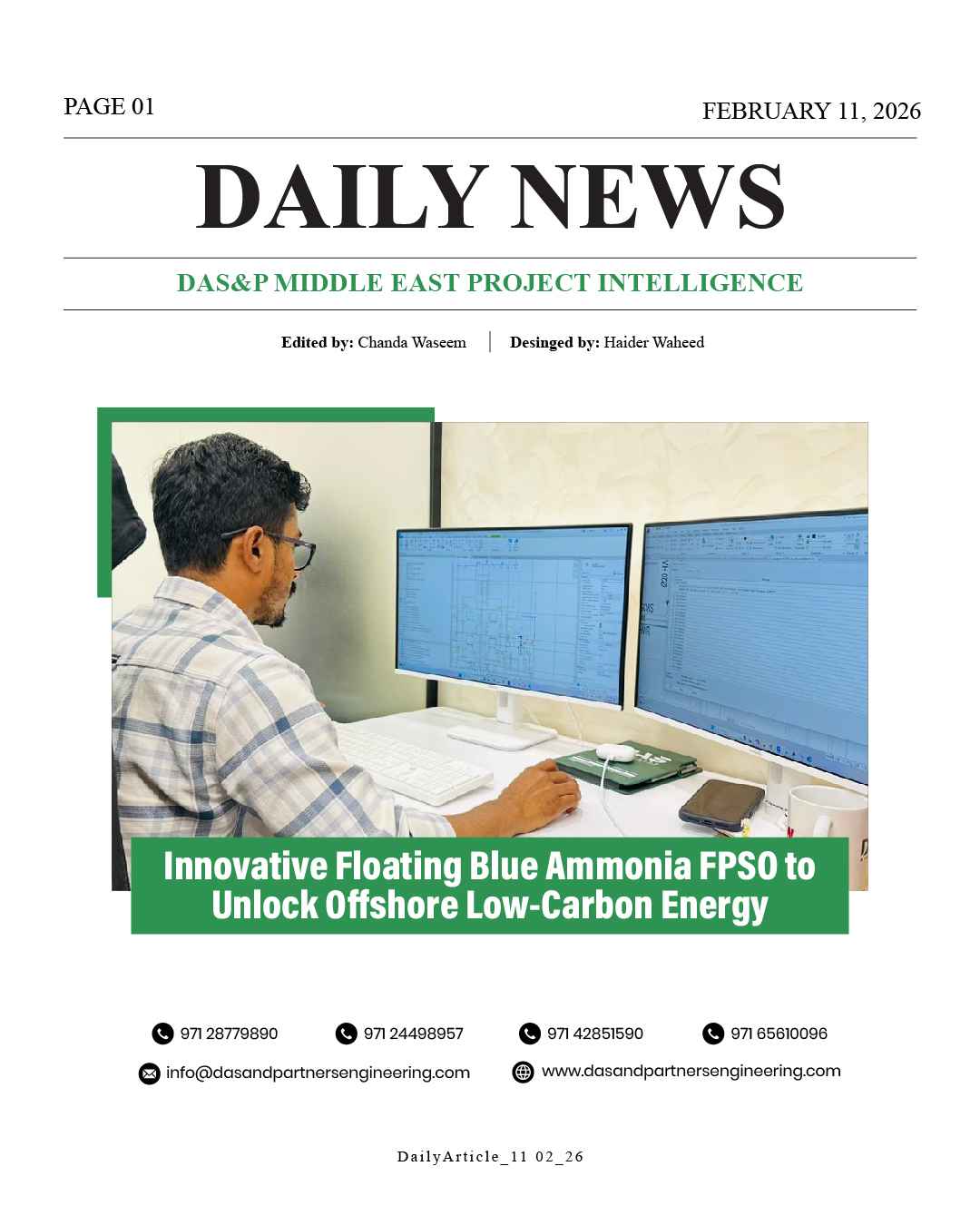 DAS Daily News February 11