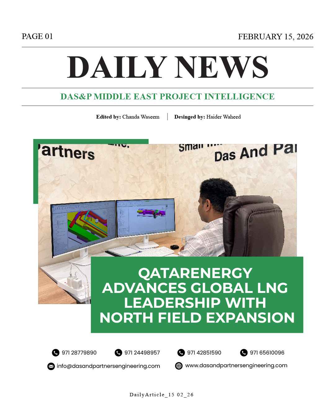 DAS Daily News February 15