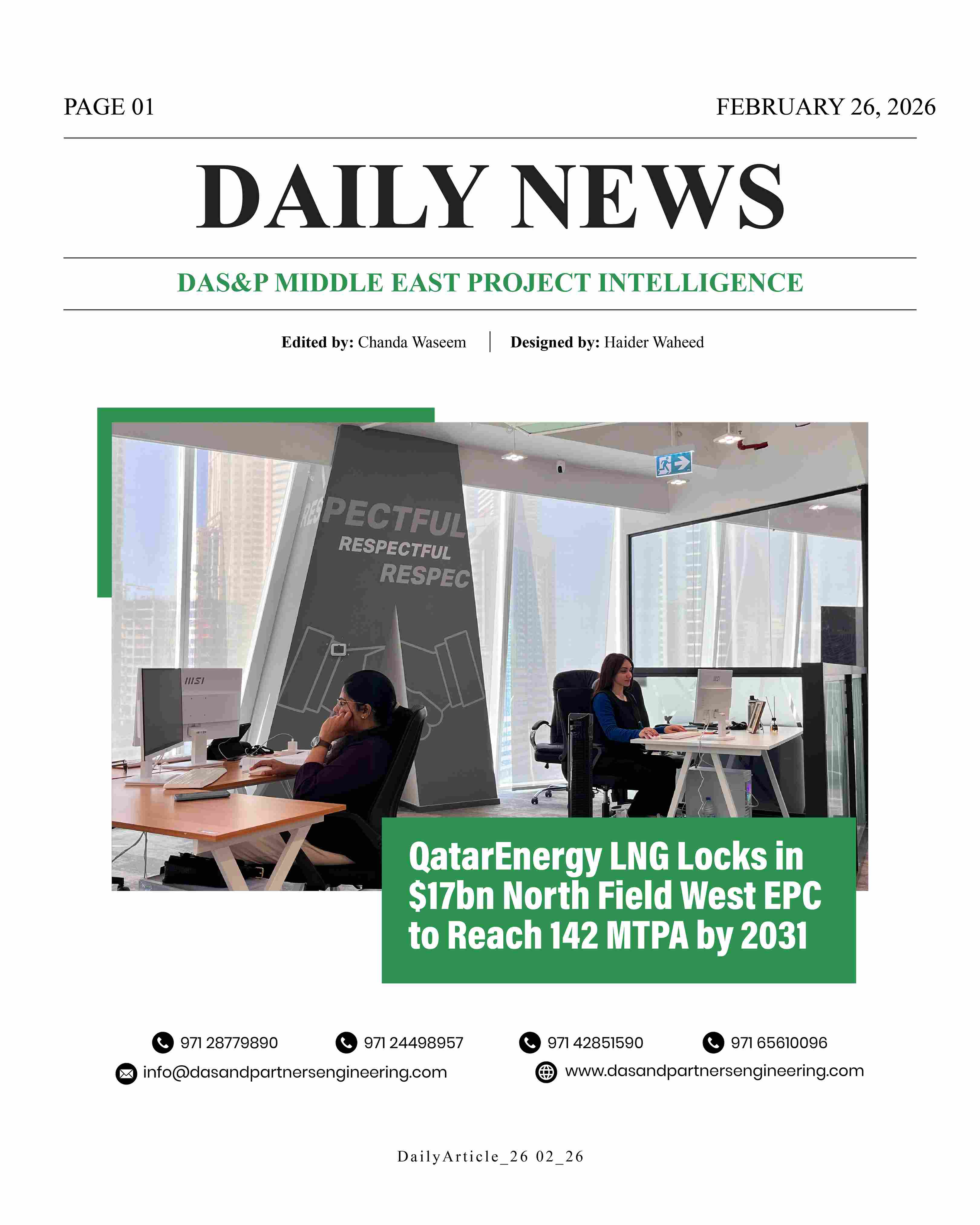DAS Daily News February 26