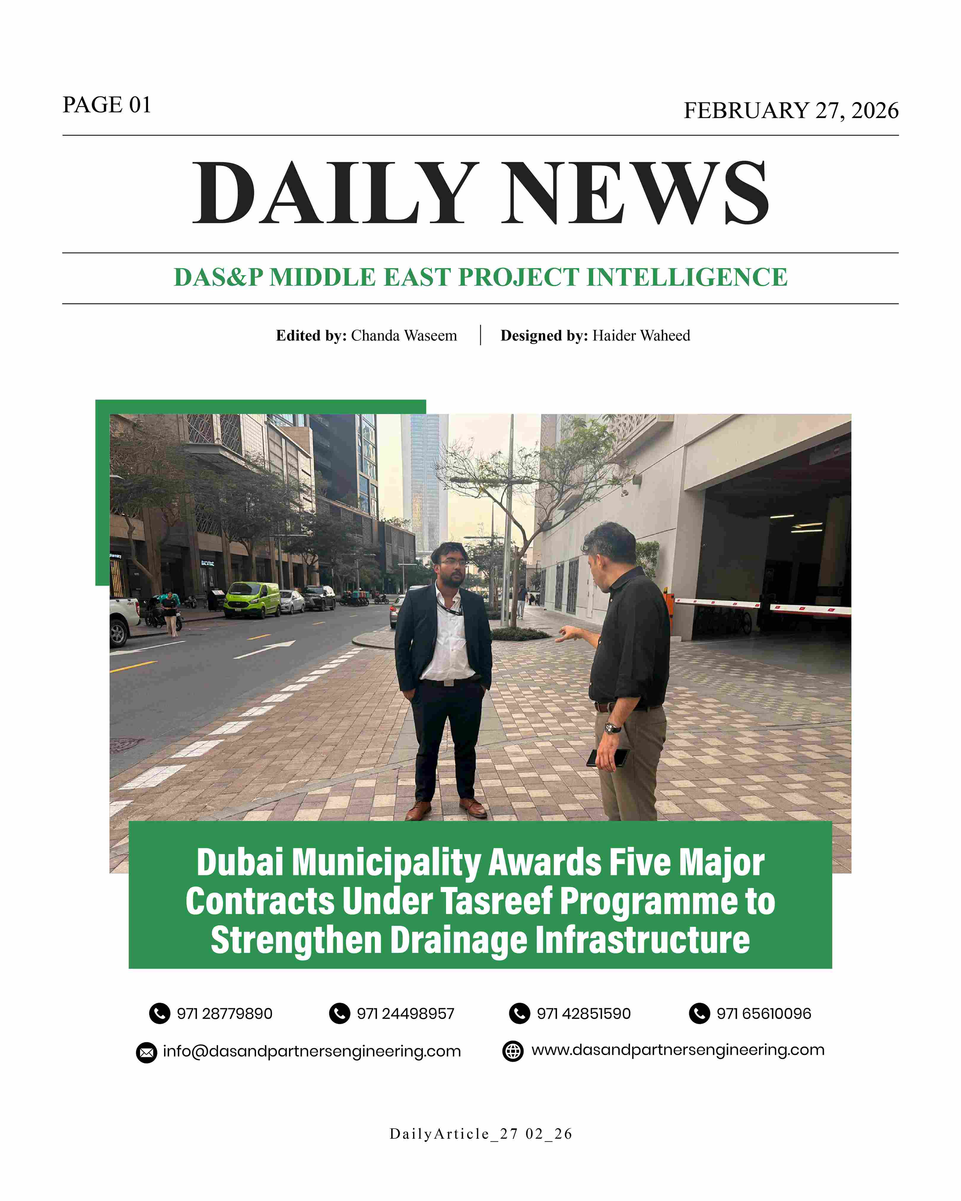 DAS Daily News February 27