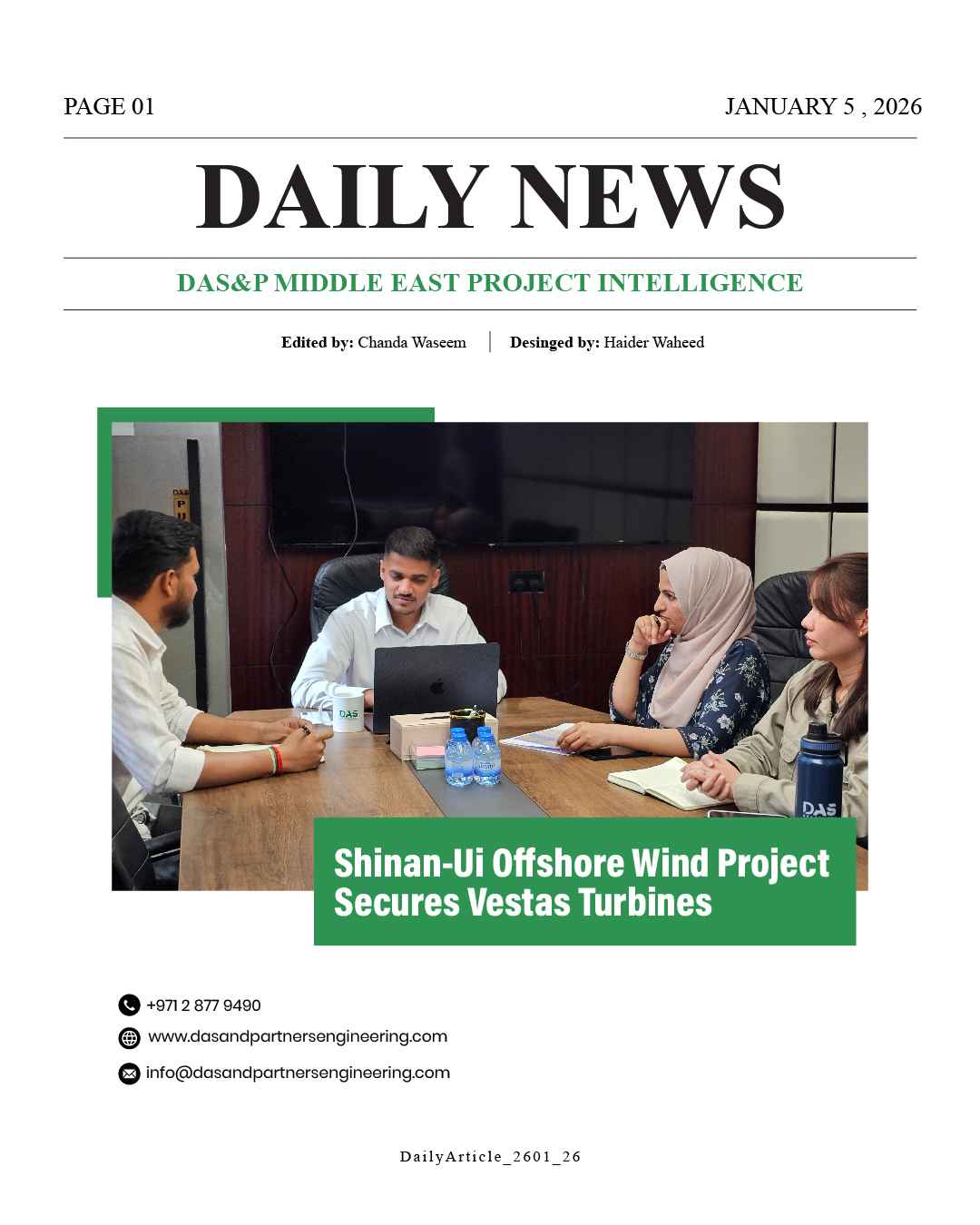 DAS Daily News January 5