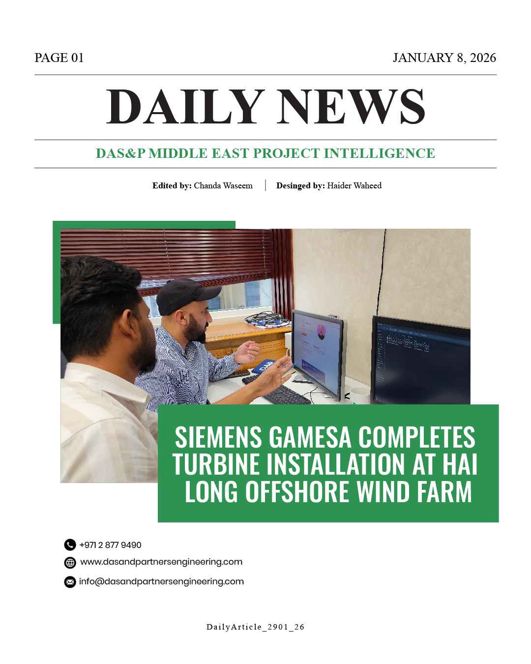 DAS Daily News January 8