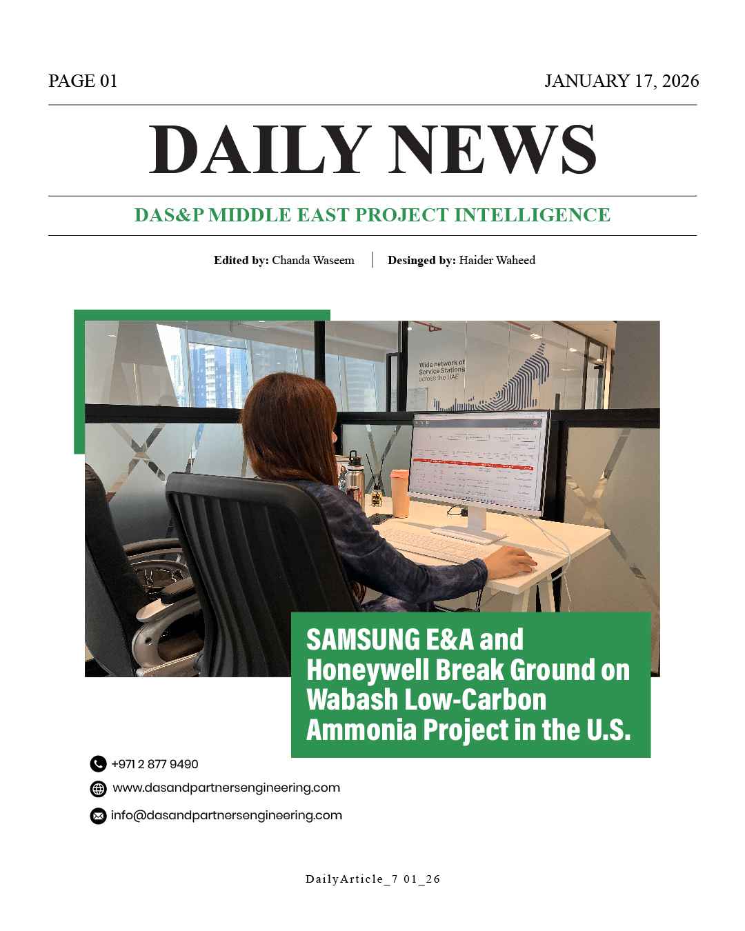 DAS Daily News January 17