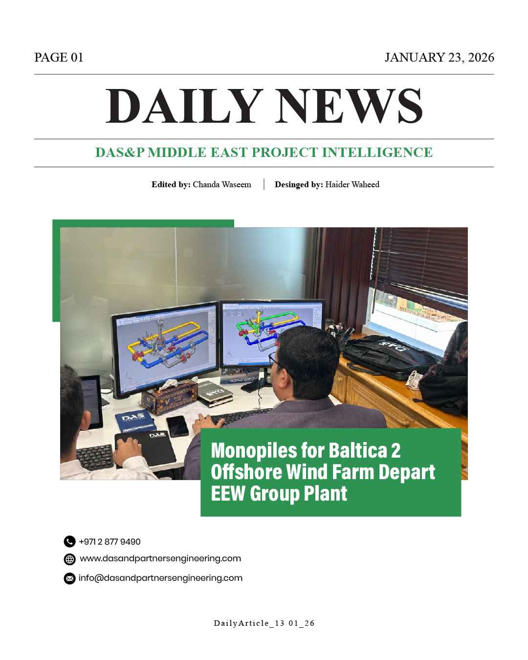 DAS Daily News January 23