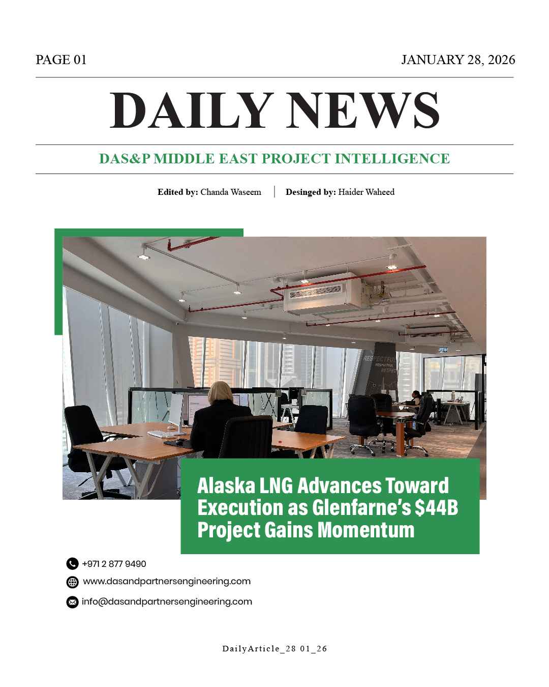 DAS Daily News January 28