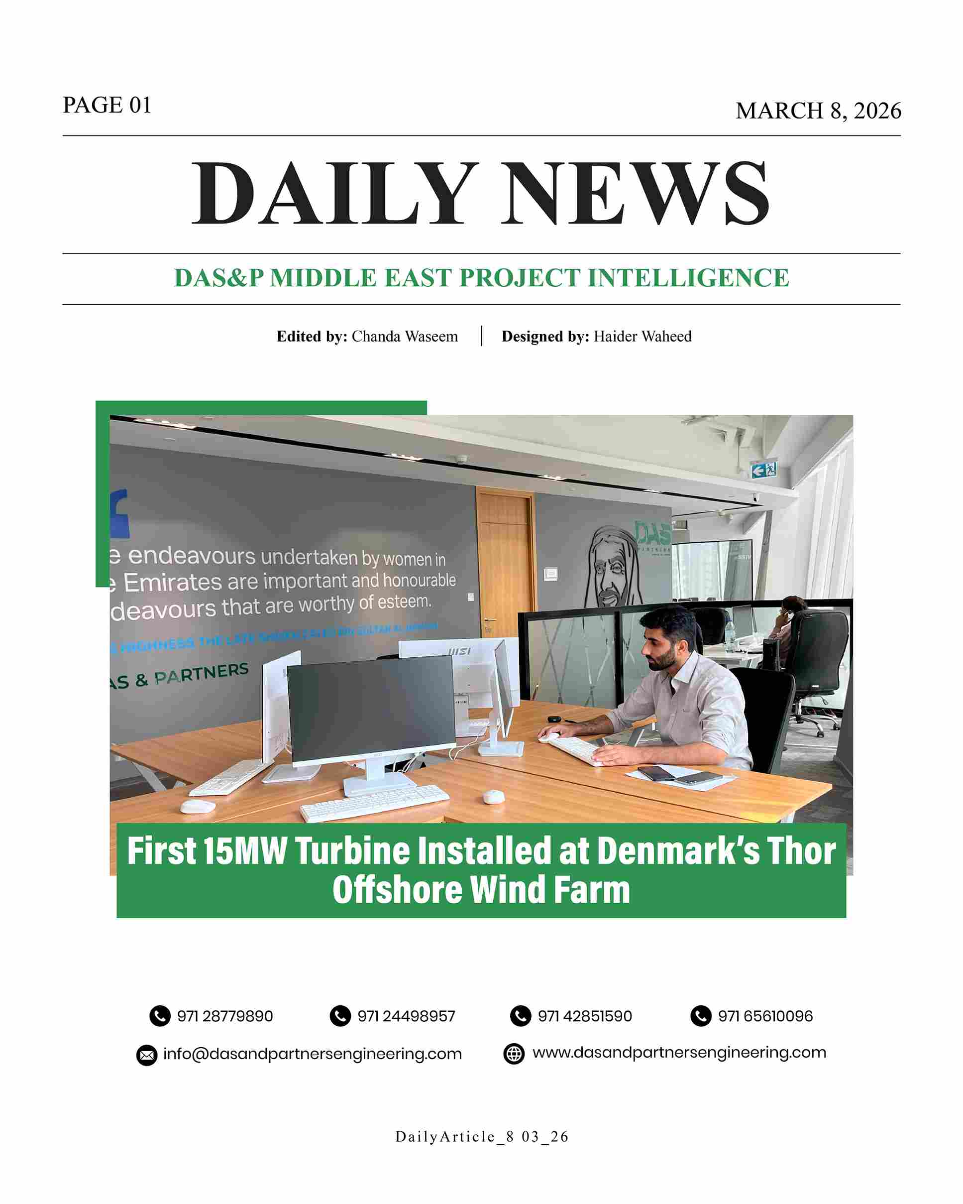 DAS Daily News March 8