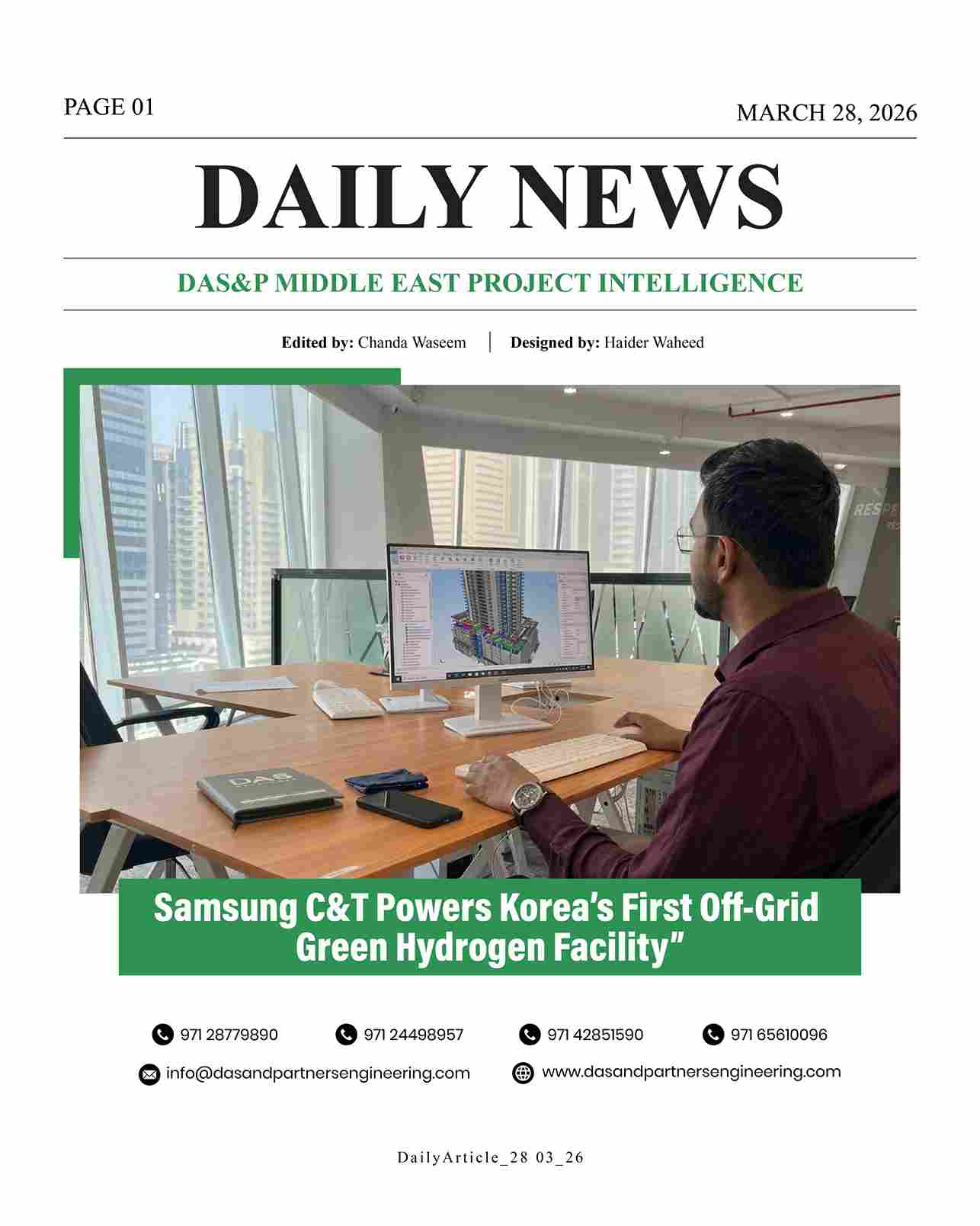 DAS Daily News March 28