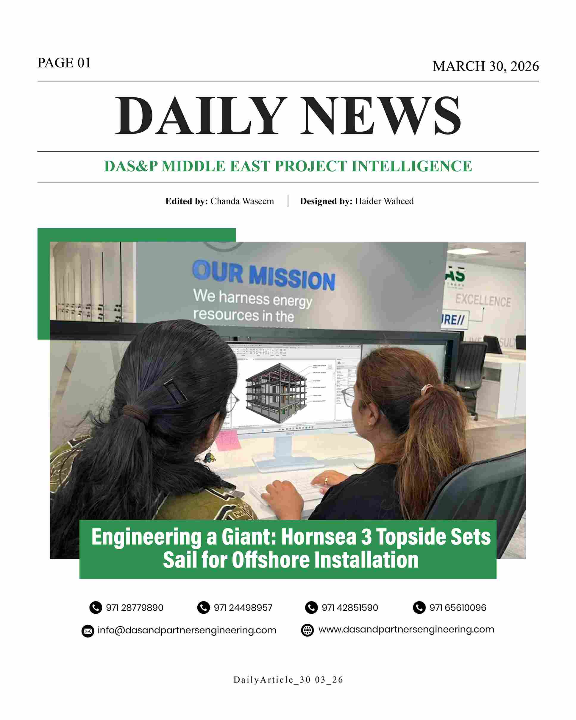 DAS Daily News March 30